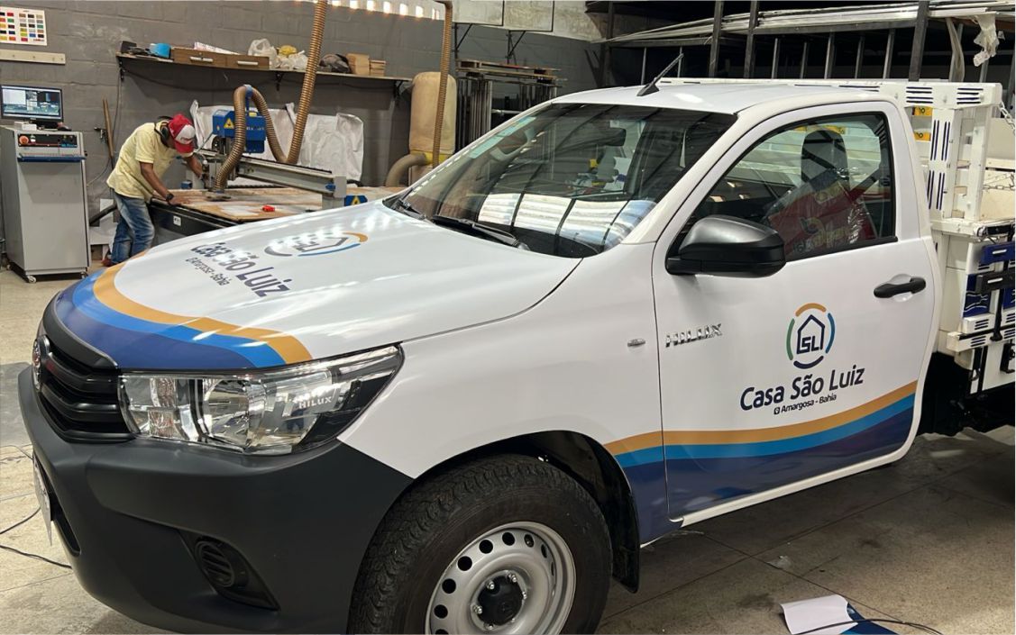 Hilux São Luiz - Frontal completa